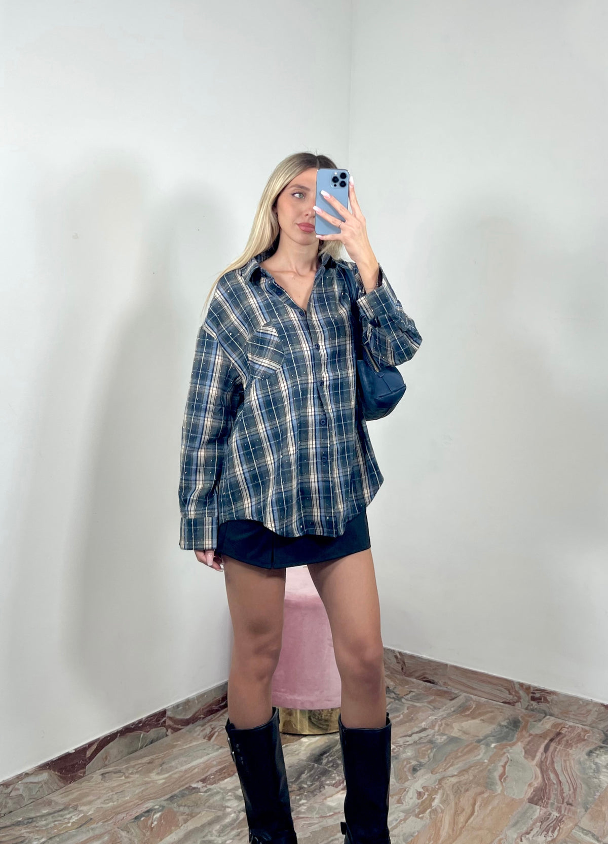 Camicia Tartan Shine