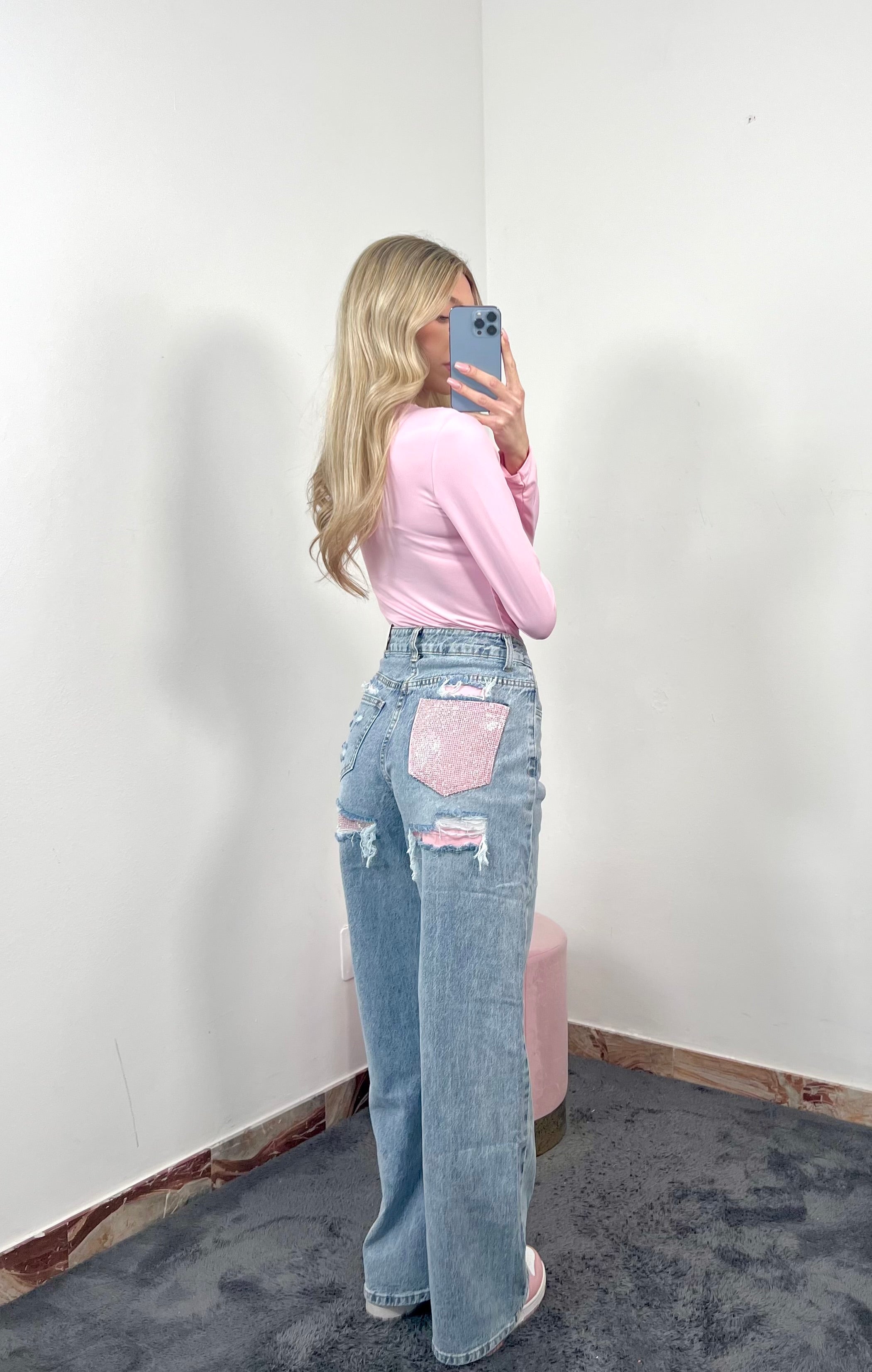 Jeans Pocket Pink