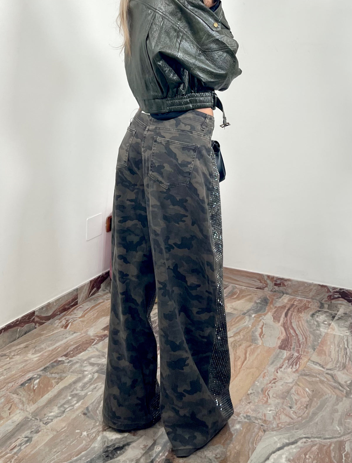 Jeans Camo Shine