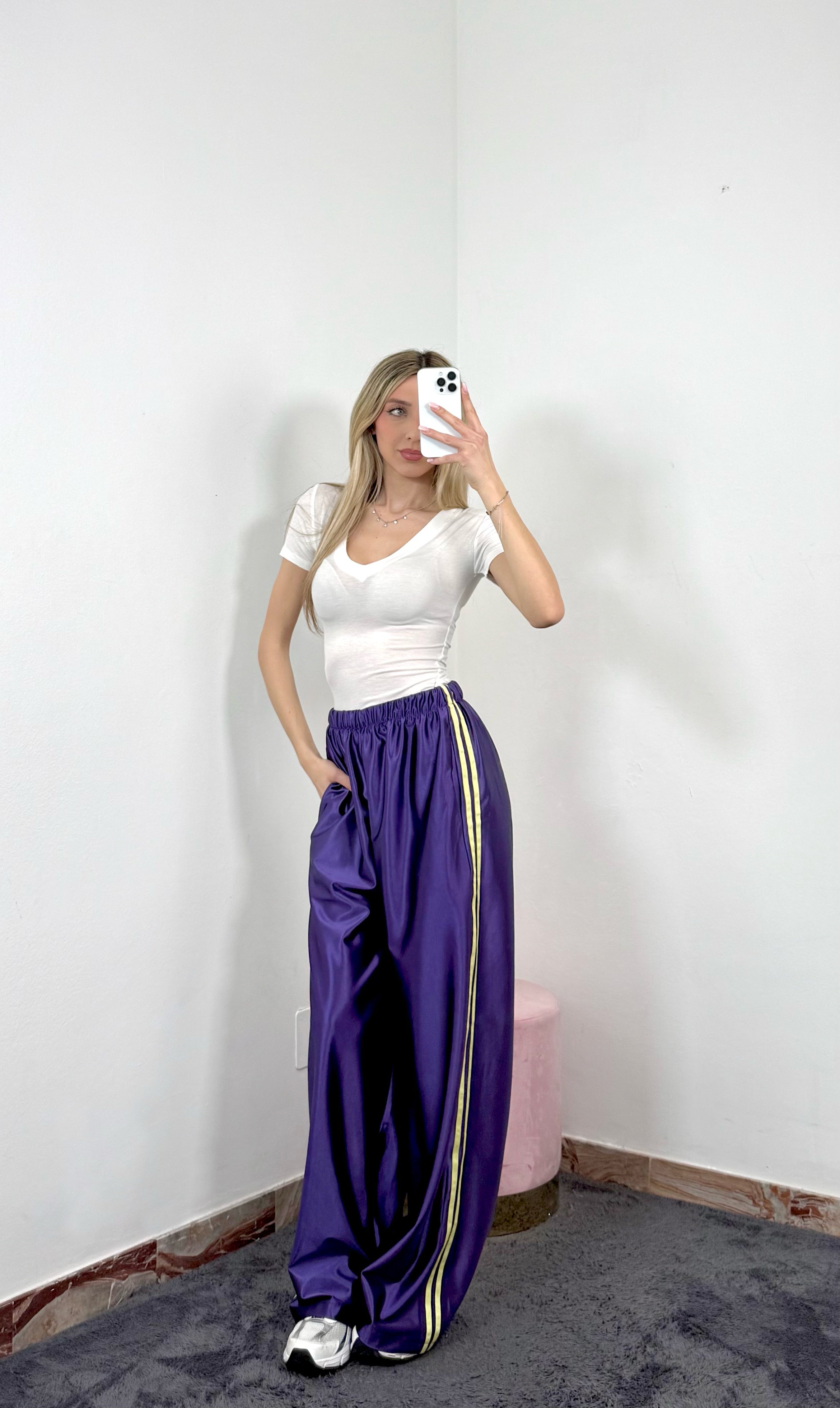 Pantalone Maxime Satin