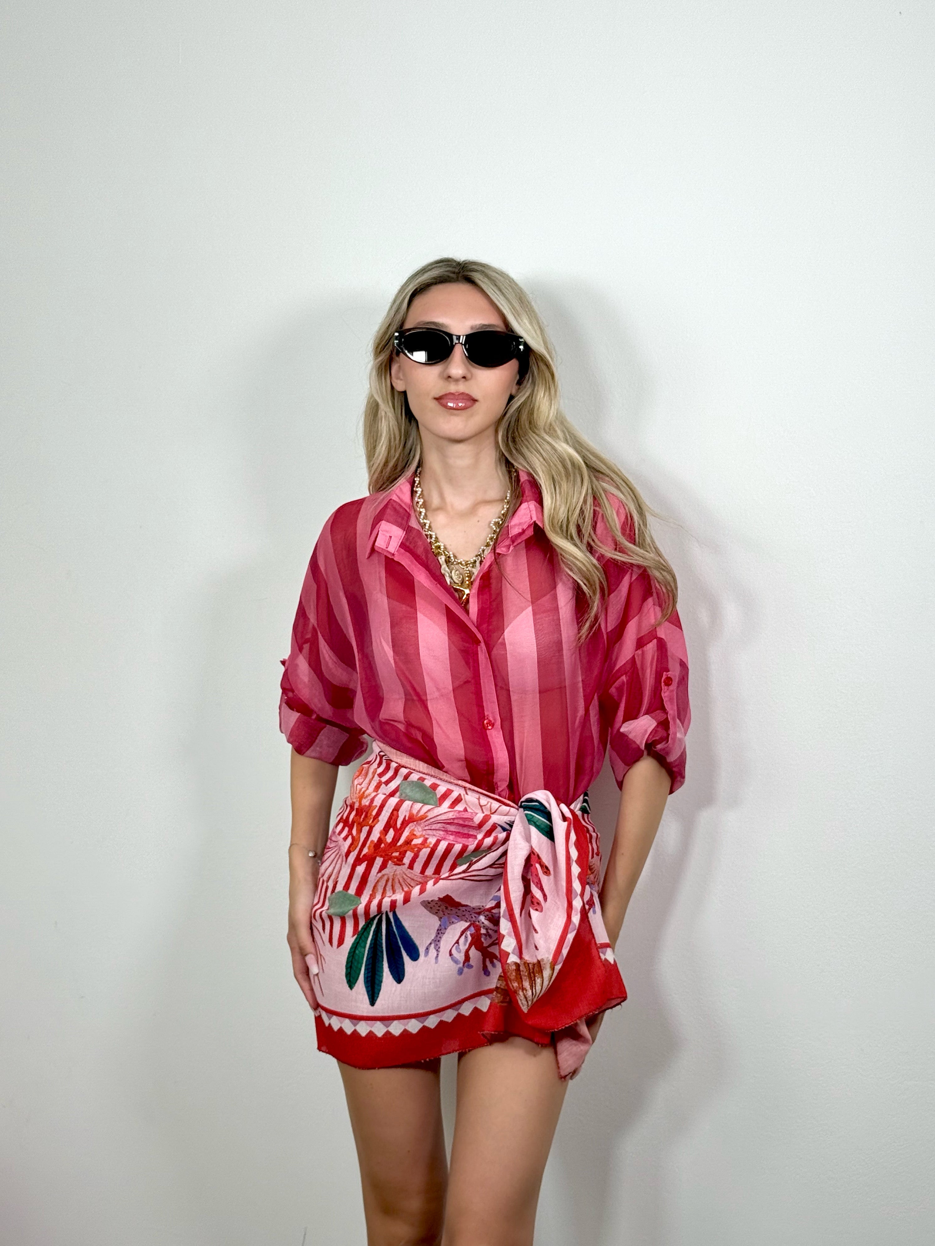 Camicia Summer a Righe