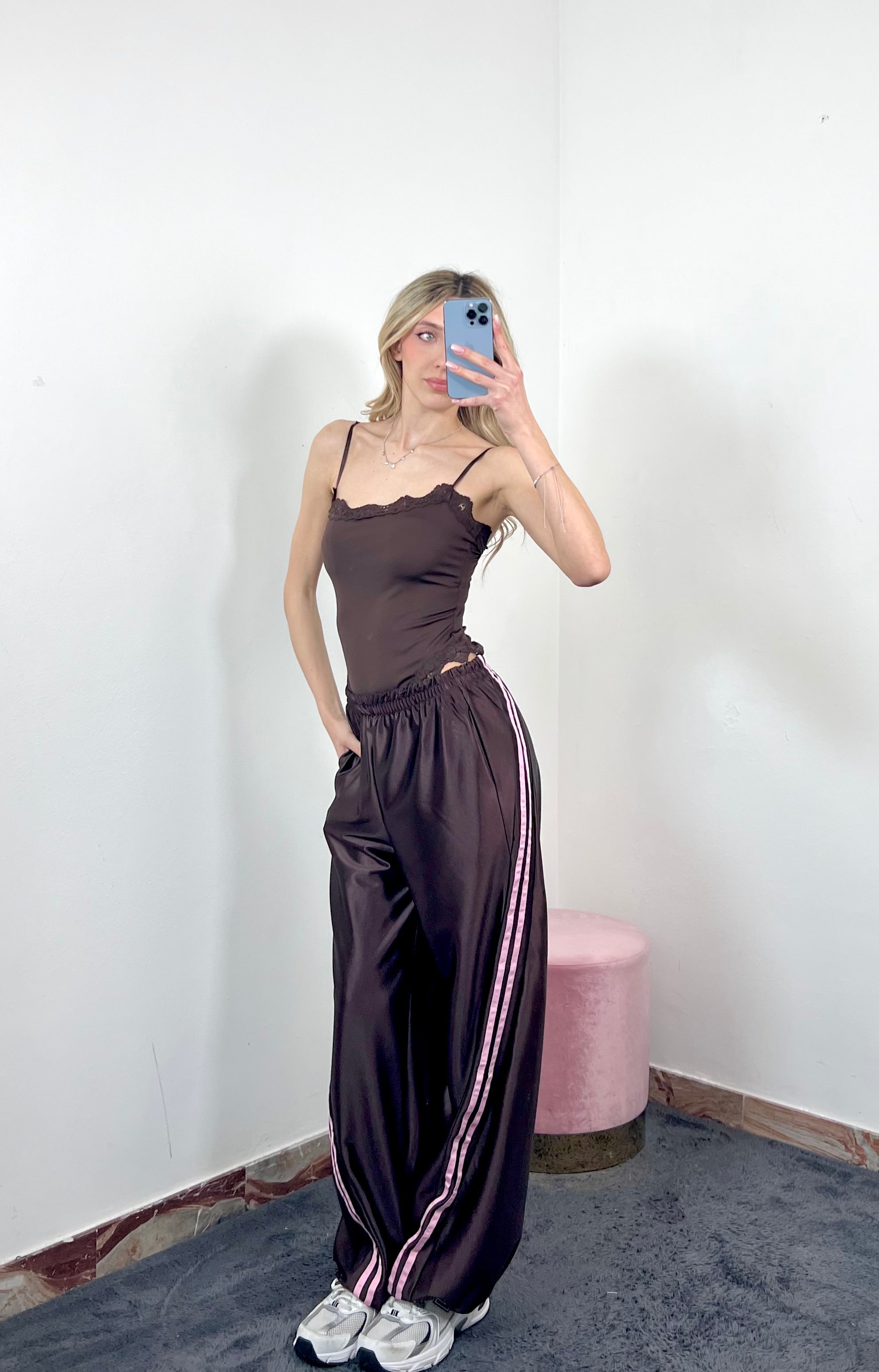 Pantalone Maxime Balloon Satin