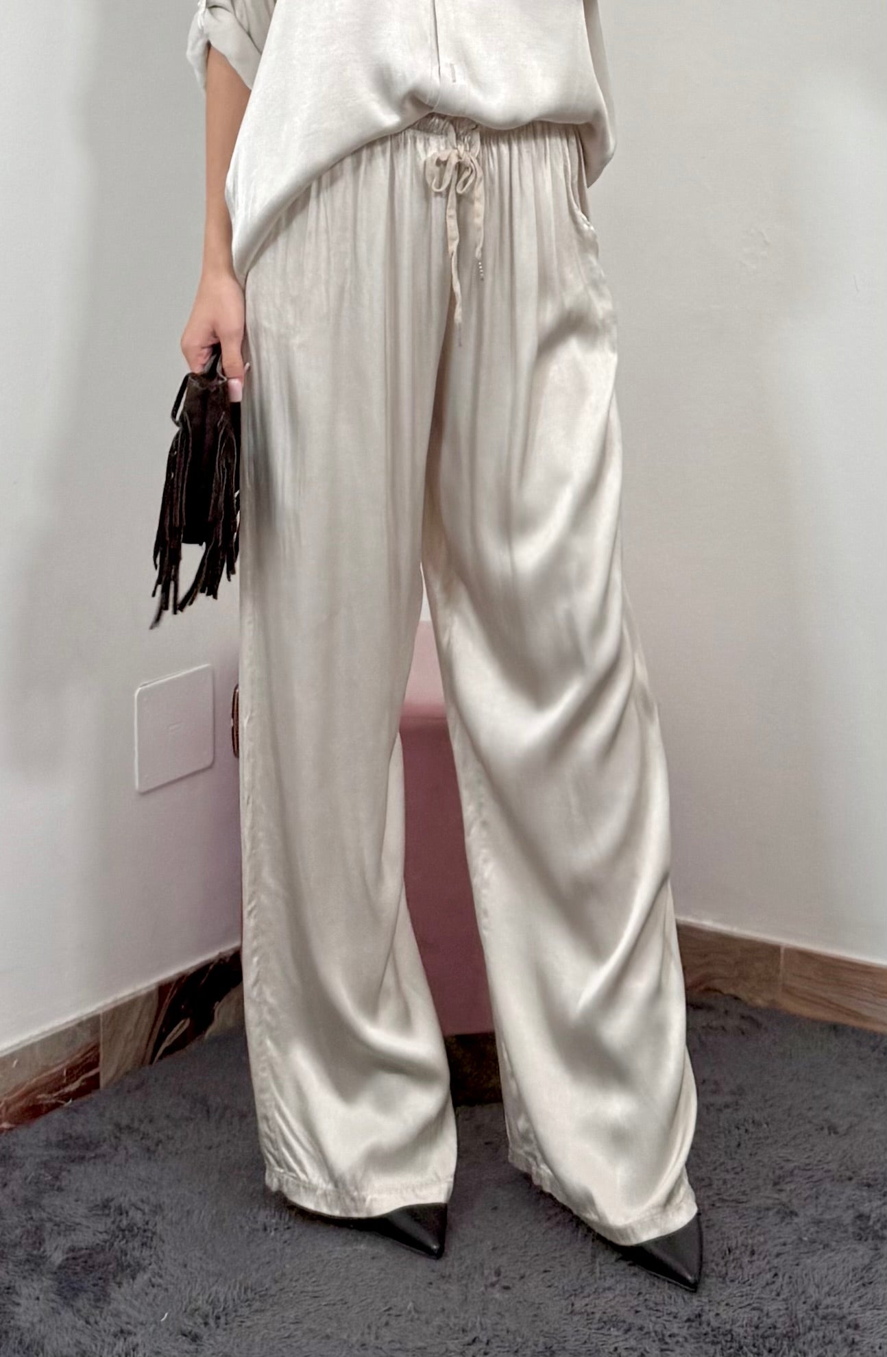 Pantalone Satin