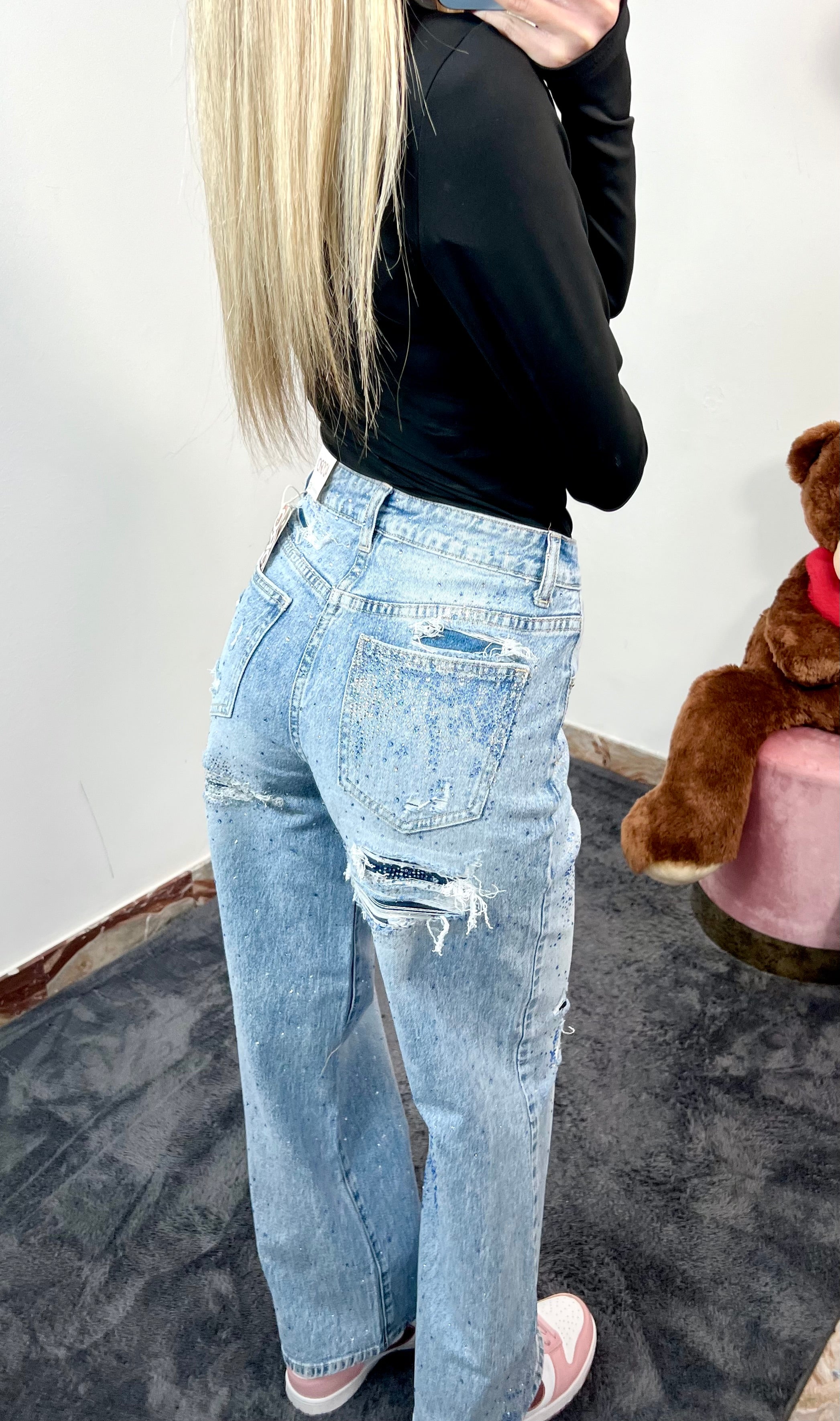 Jeans Pocket Shine