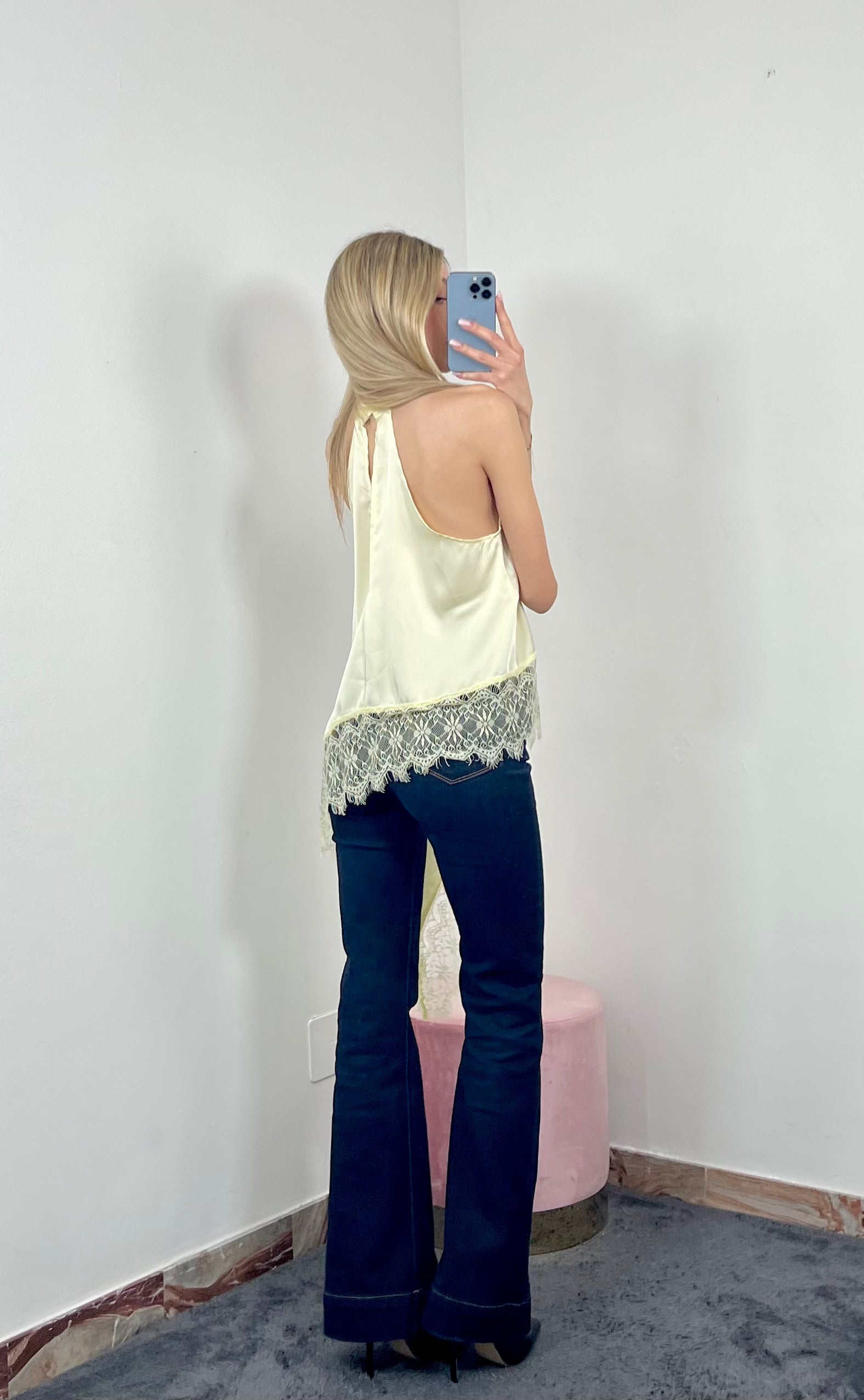 Maglia Lace Halter