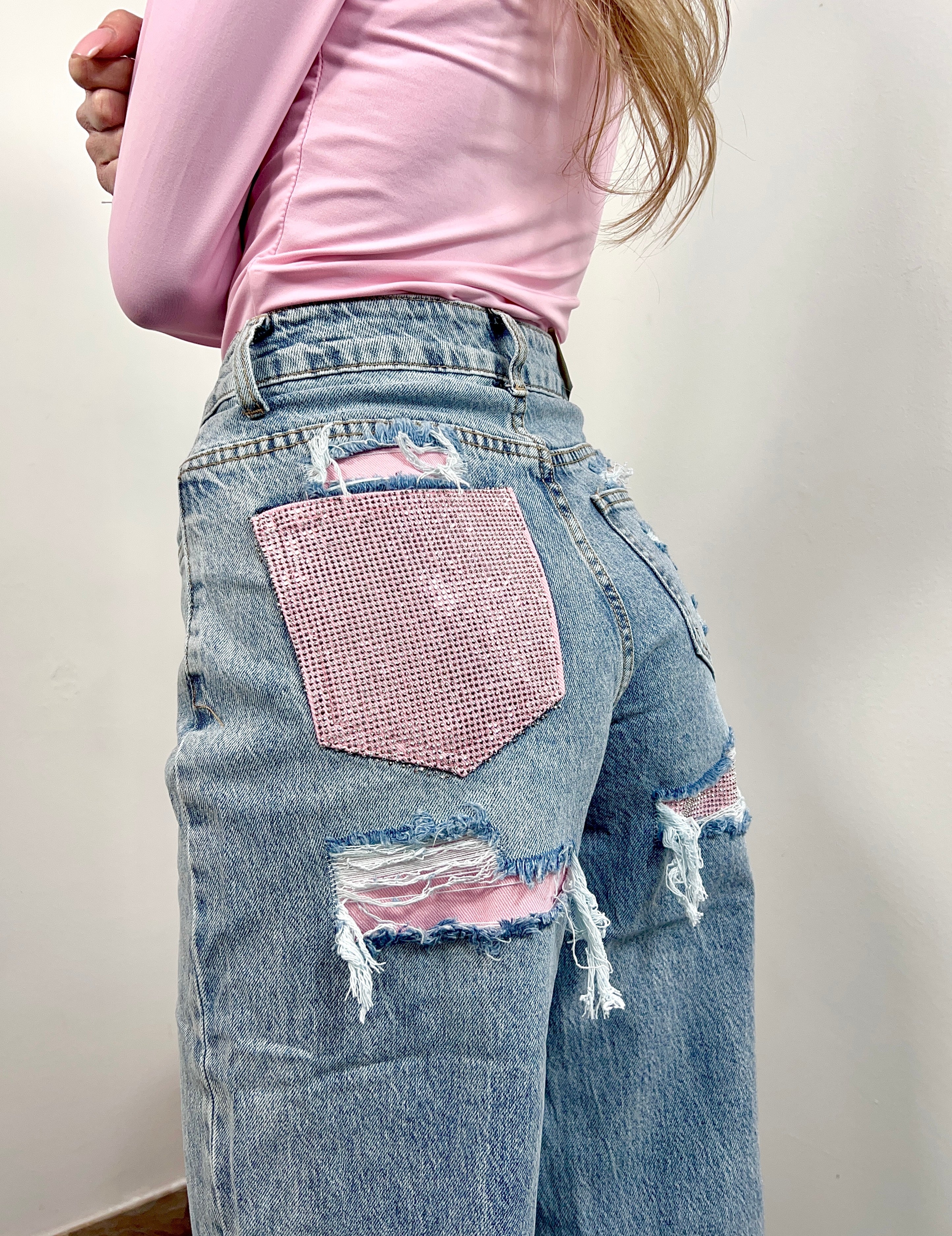 Jeans Pocket Pink