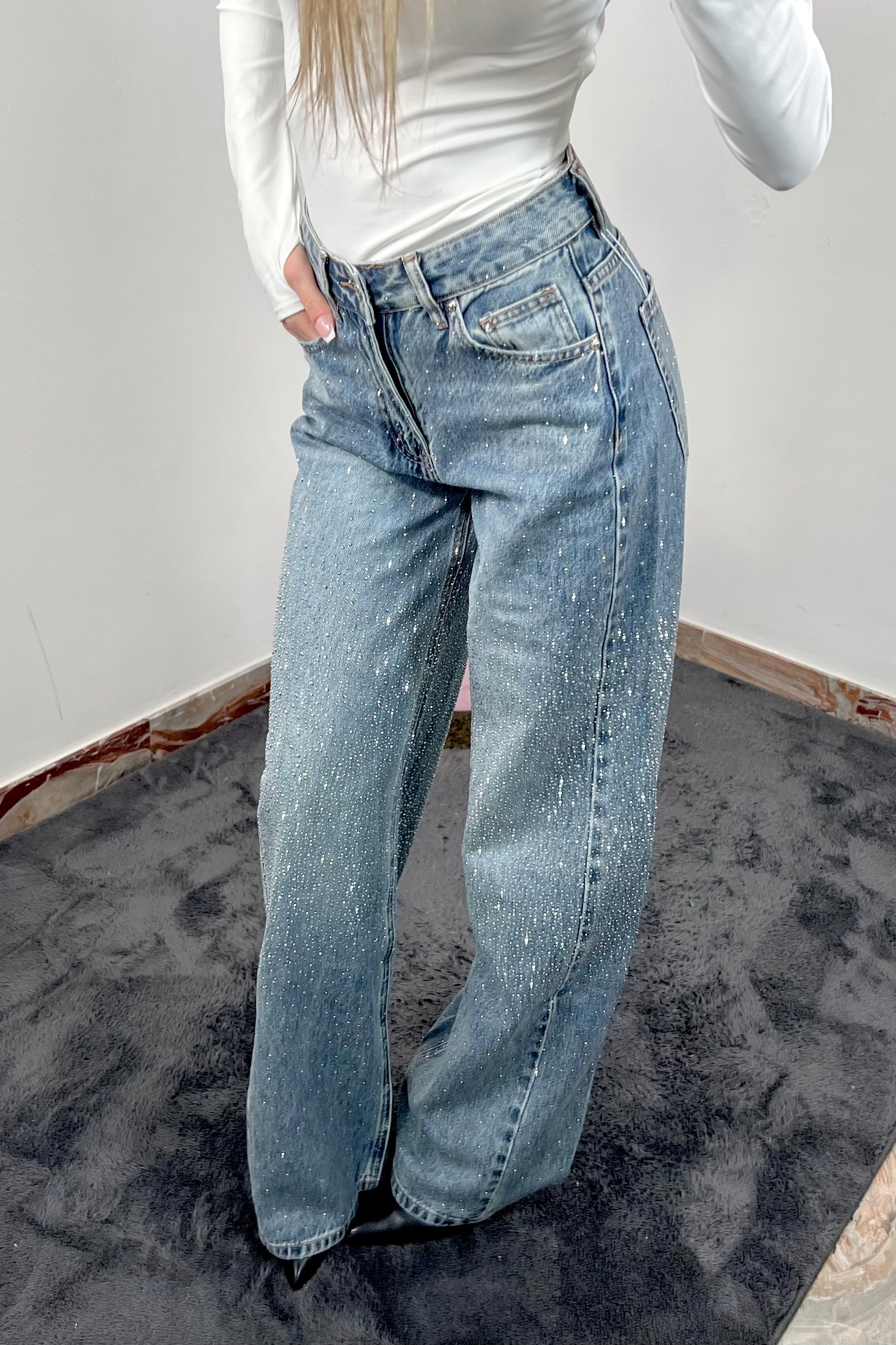 Jeans Galaxy Dark Wide