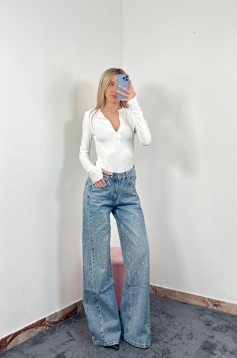 Jeans Galaxy Dark Wide