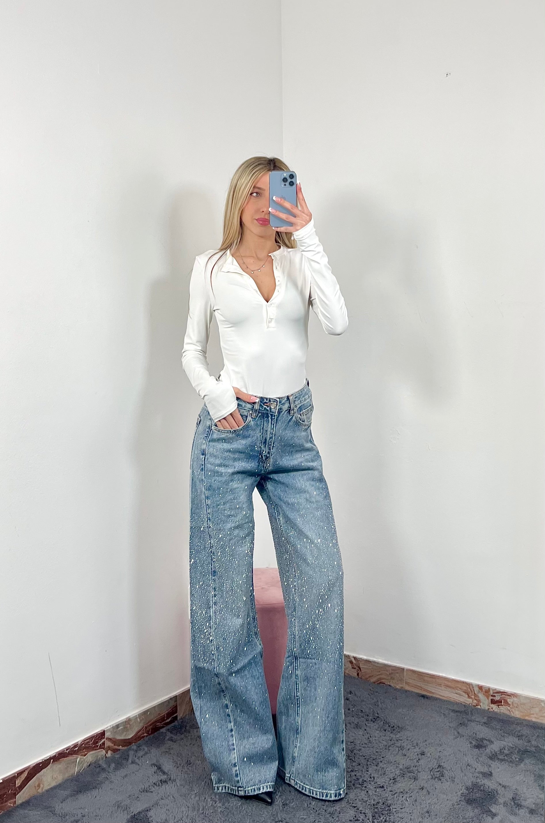 Jeans Galaxy Dark Wide