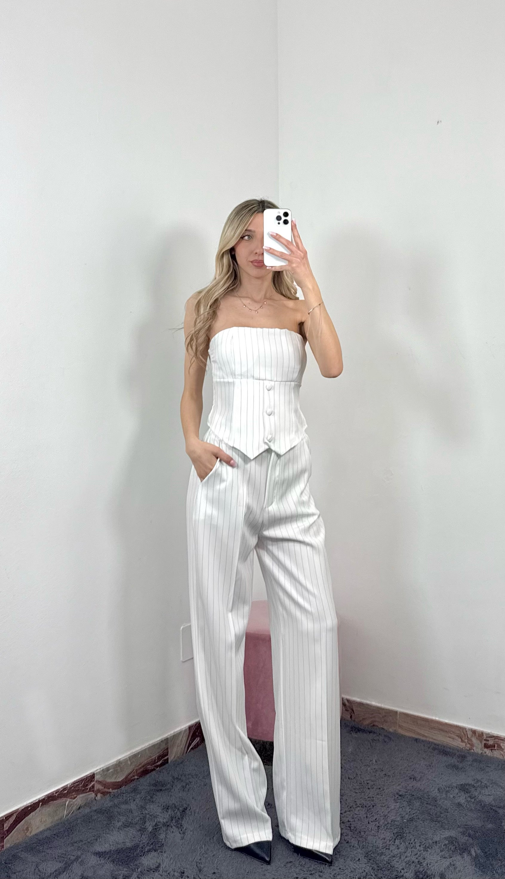 Set Amber Gessato