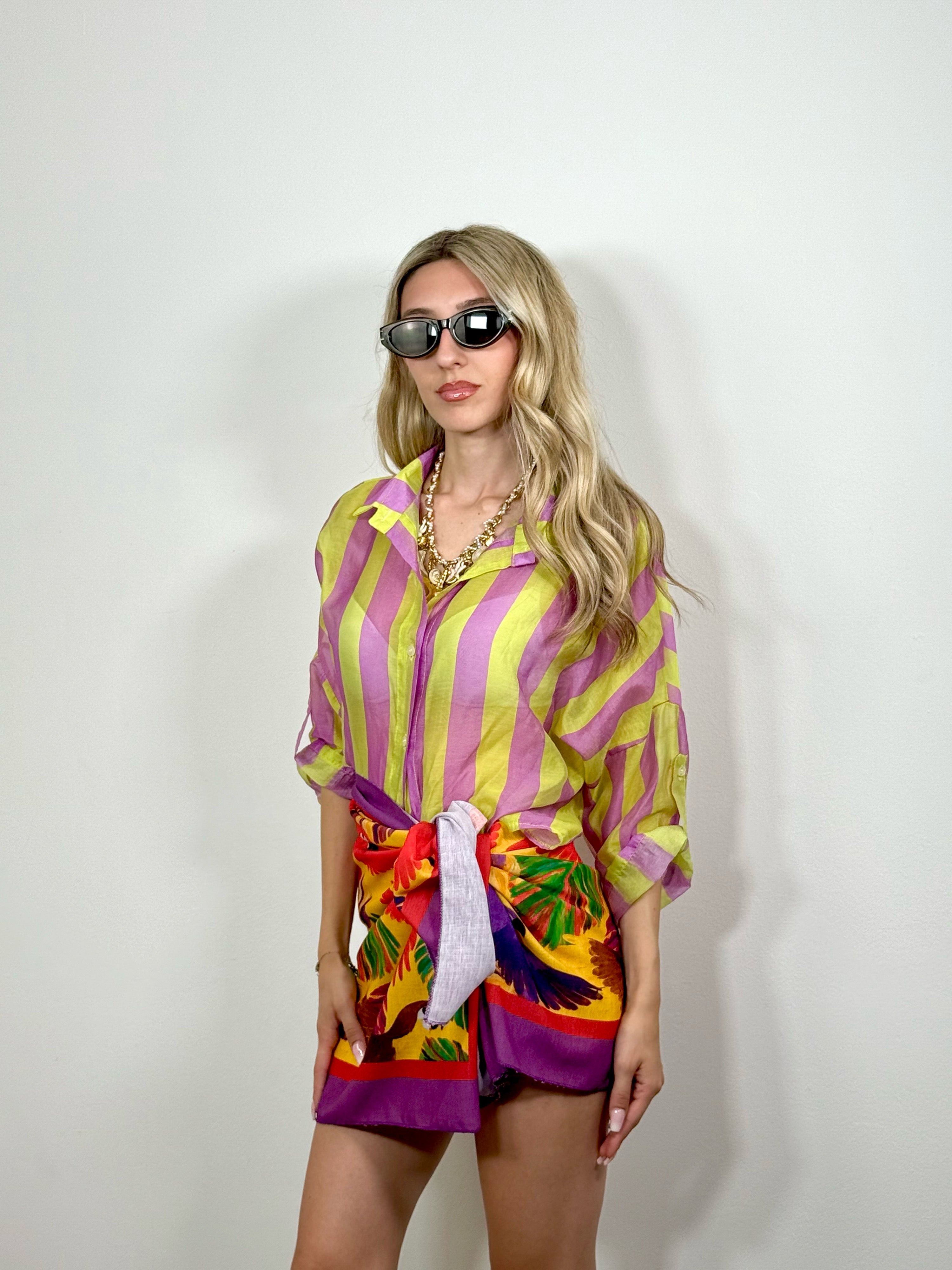 Camicia Summer a Righe
