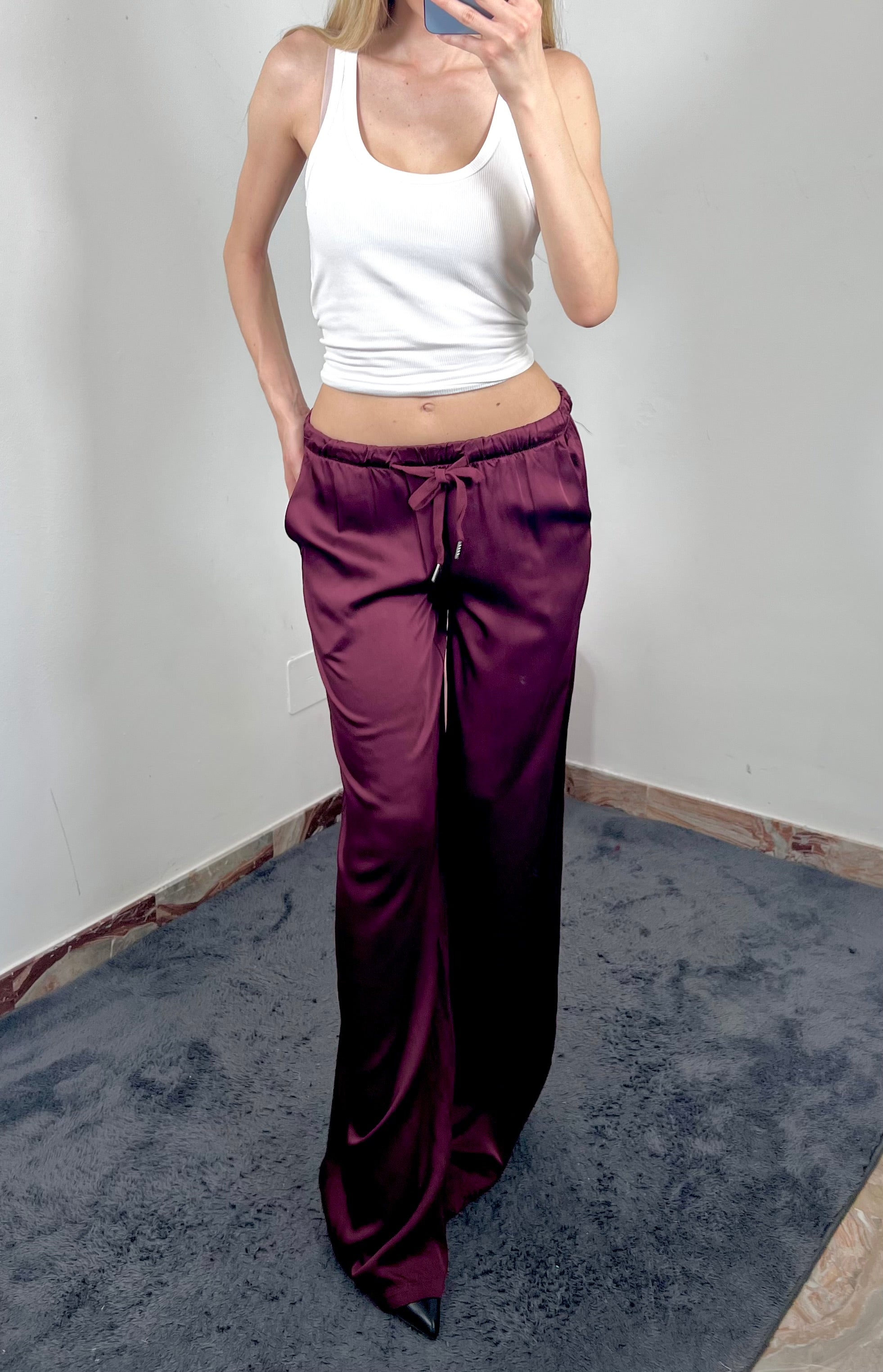 Pantalone Satin