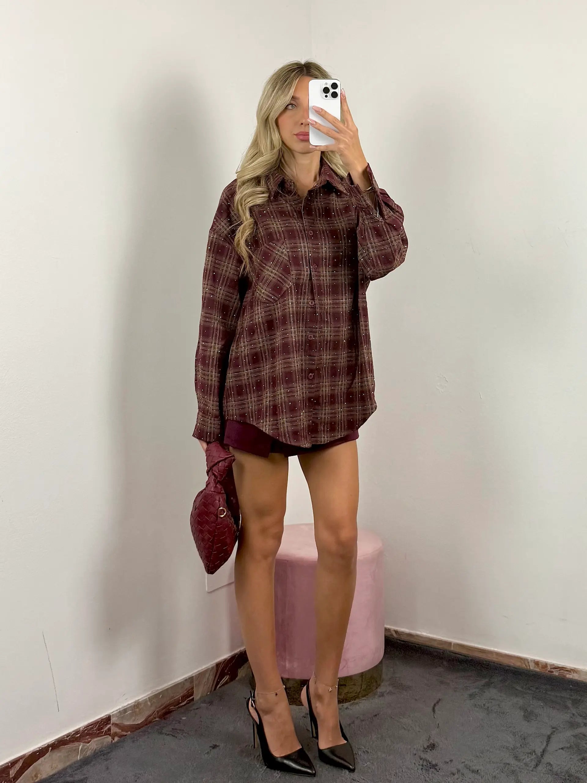 Camicia Tartan Shine