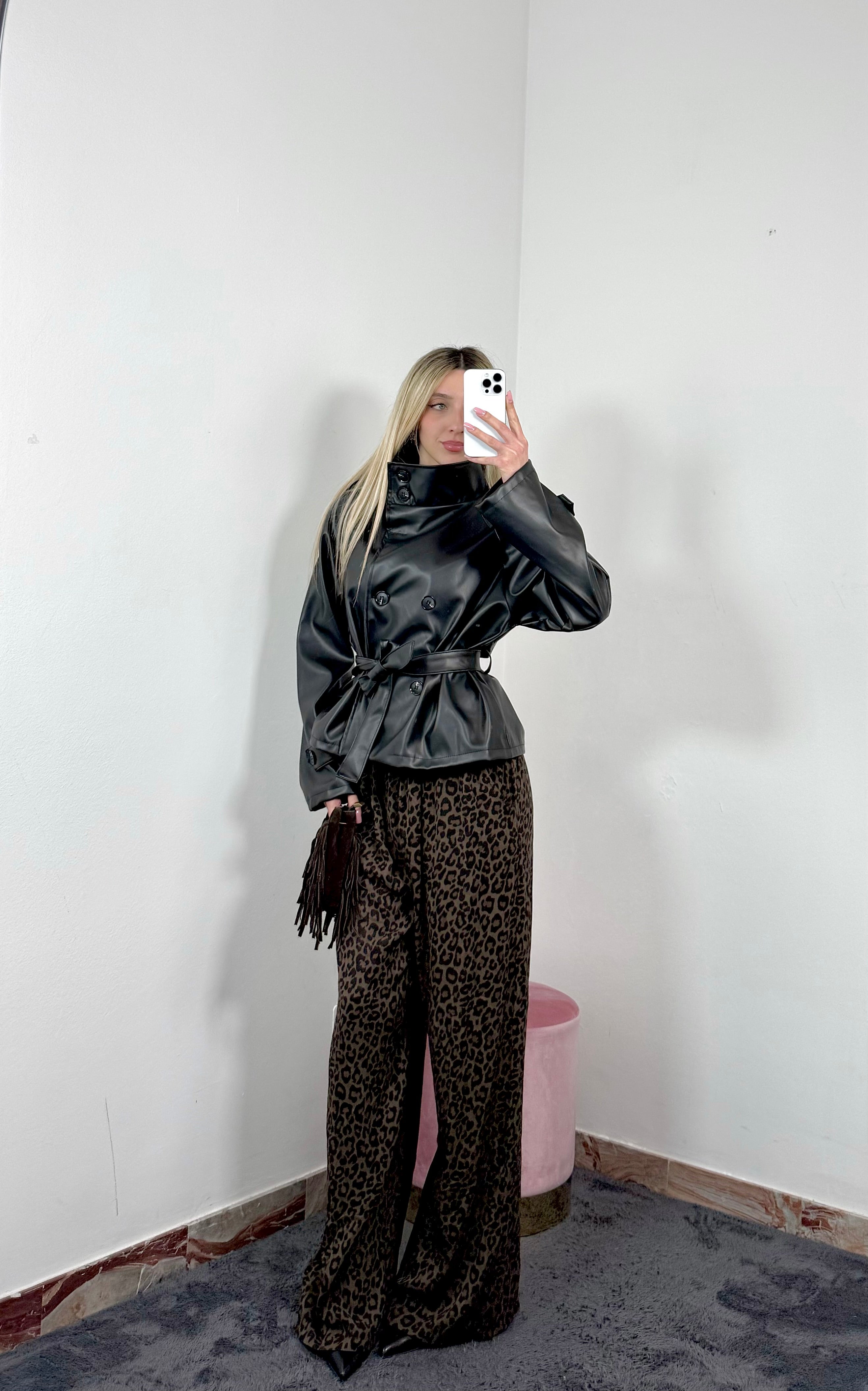 Trench Cleo Ecopelle