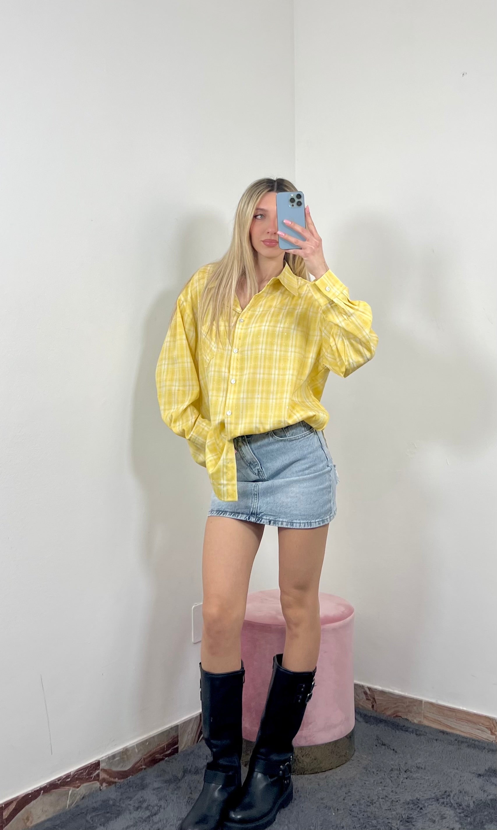 Camicia Tartan Shine