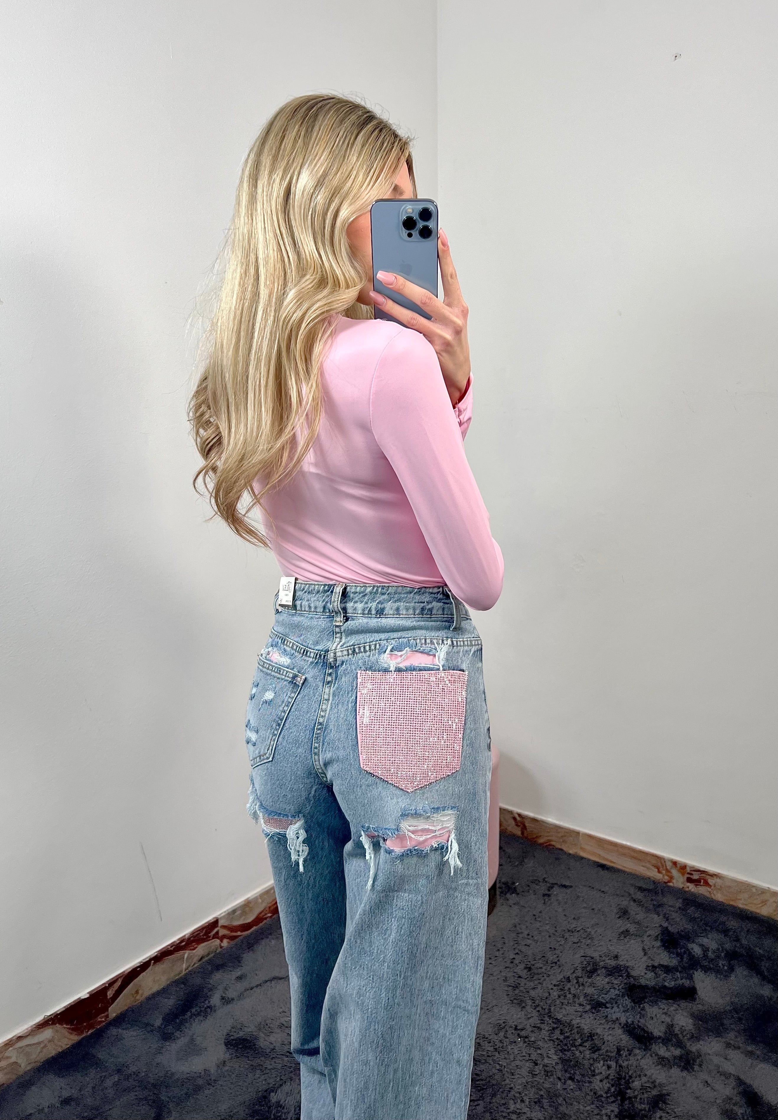 Jeans Pocket Pink