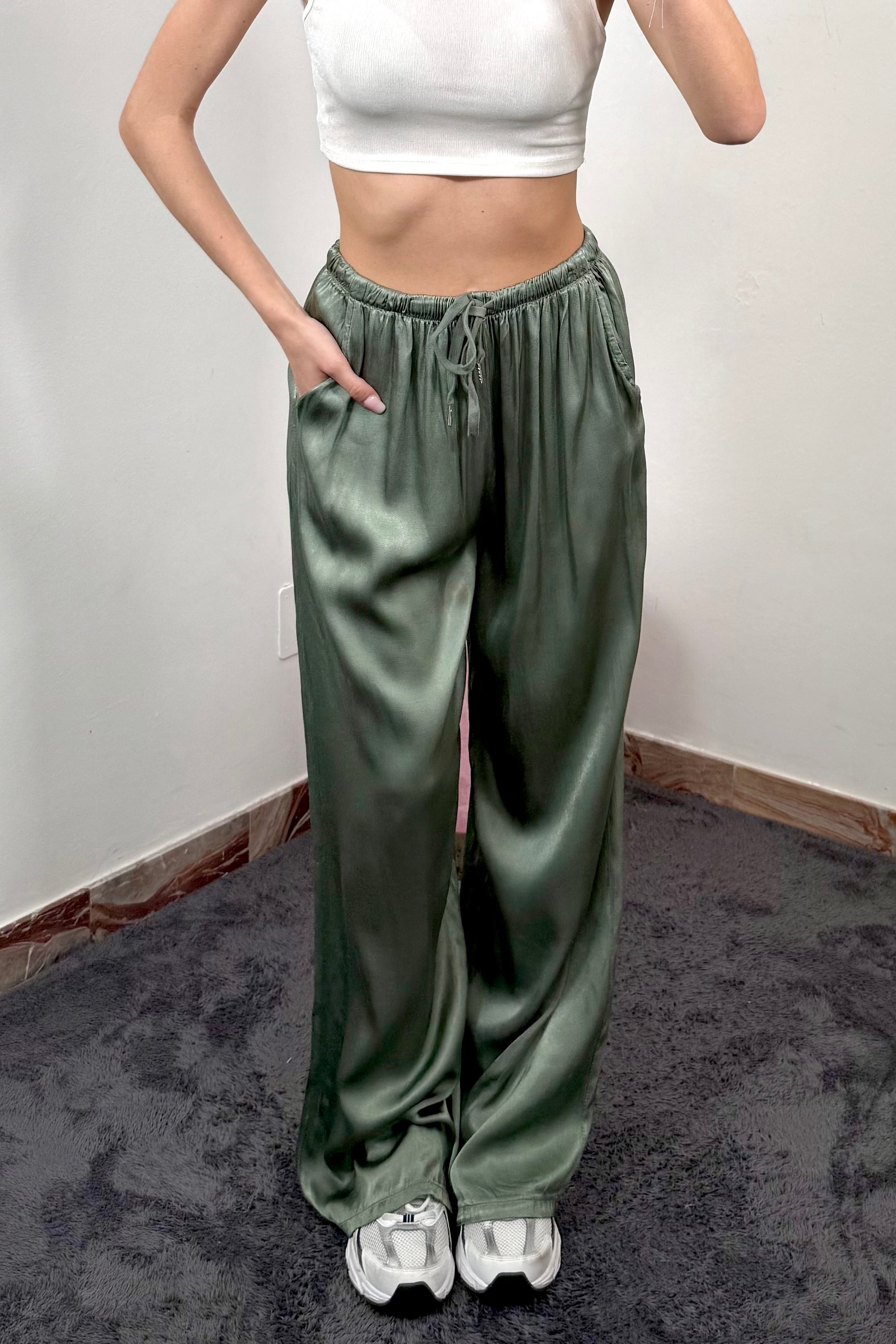 Pantalone Satin