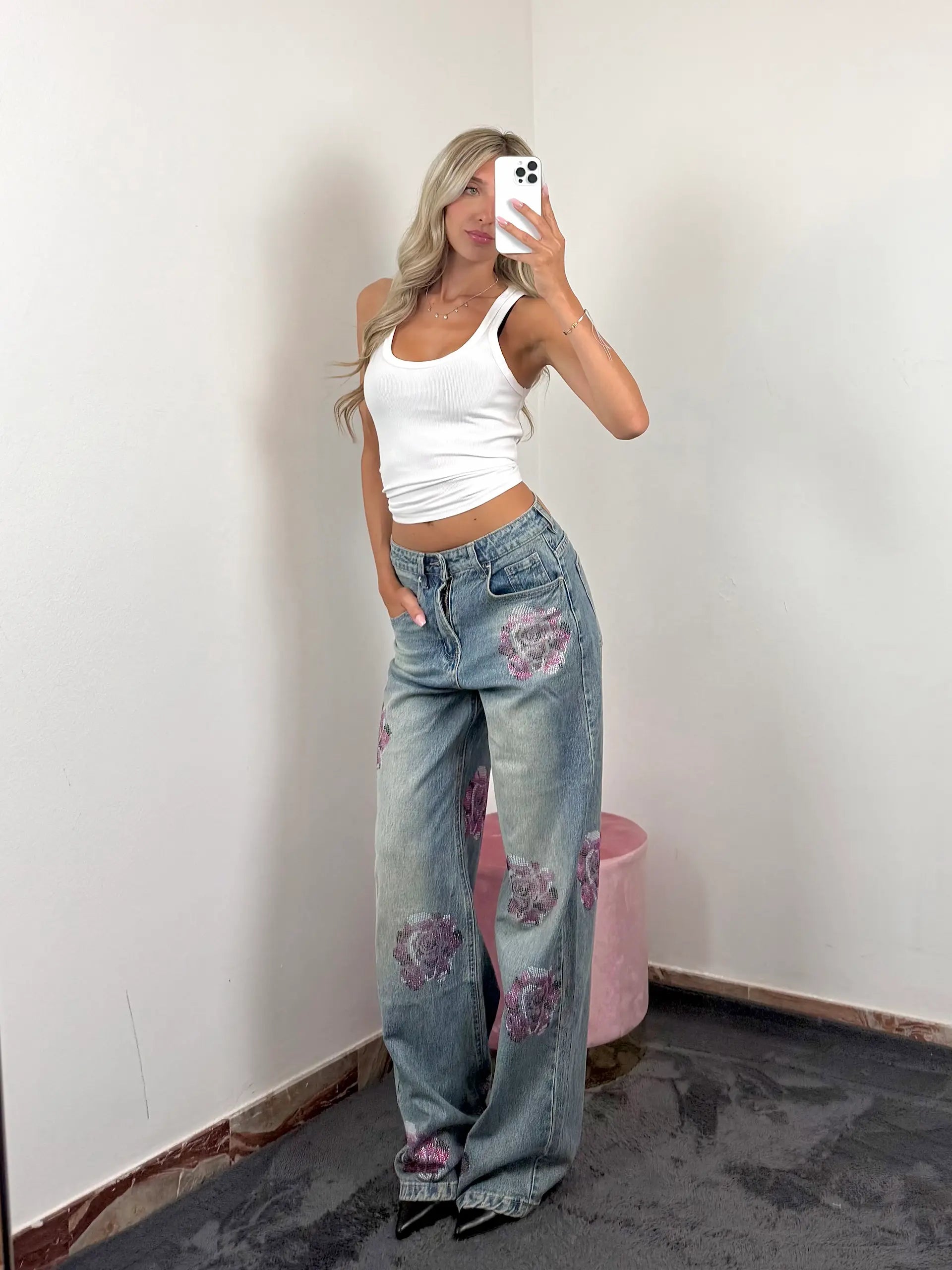 Jeans Flower