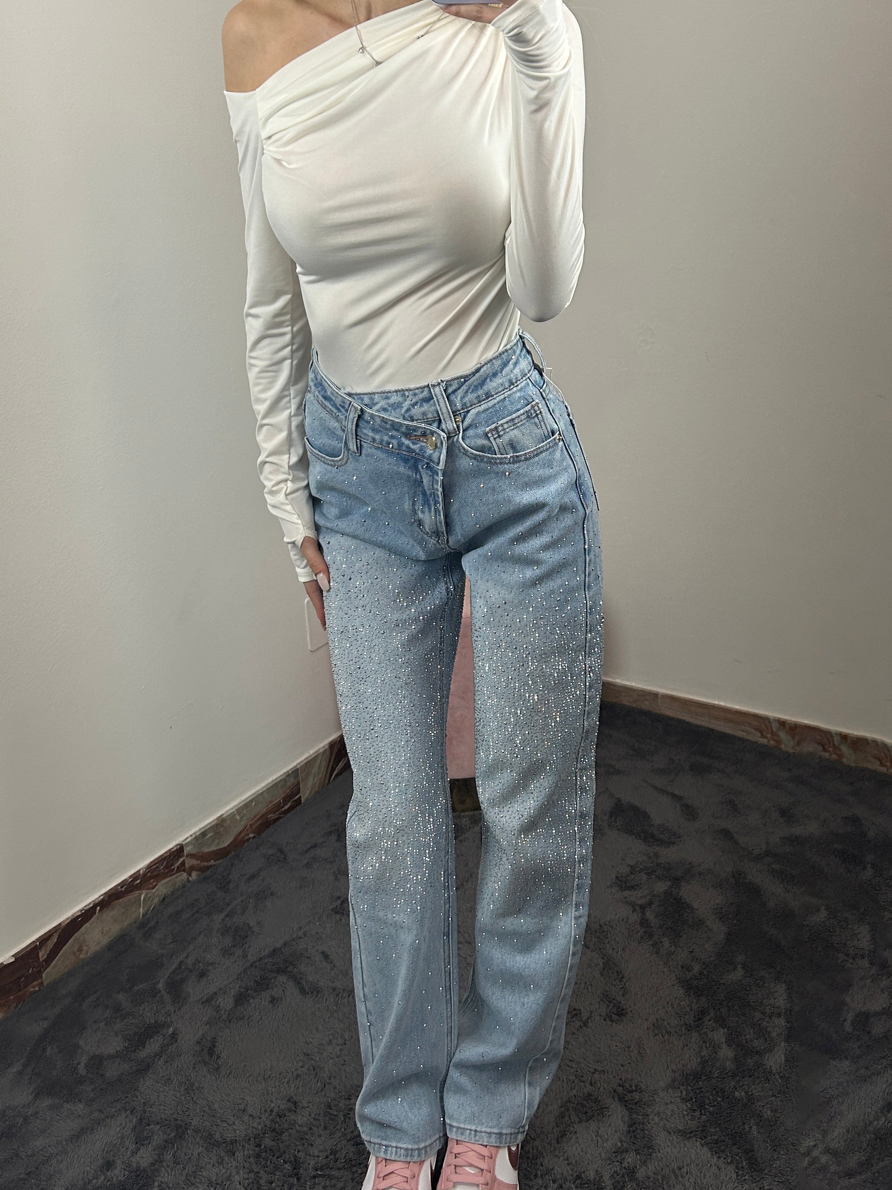 Jeans Distorted Shine