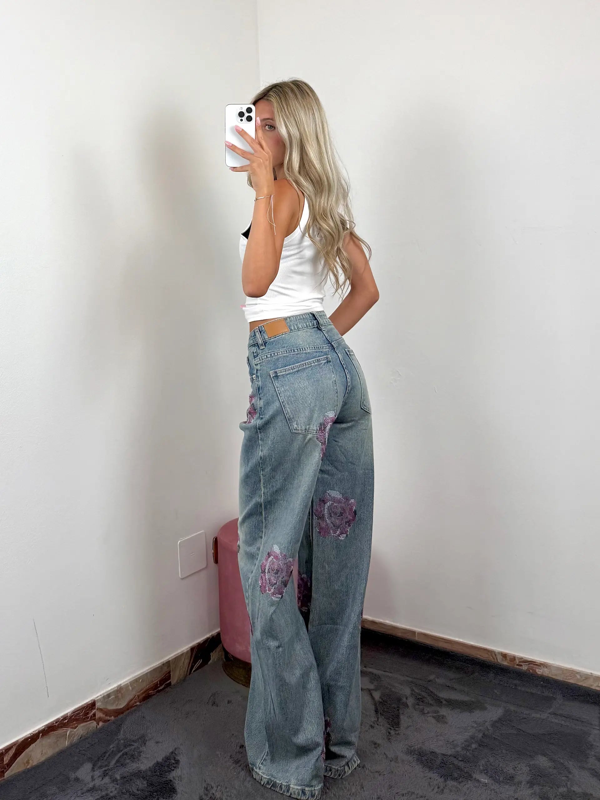 Jeans Flower