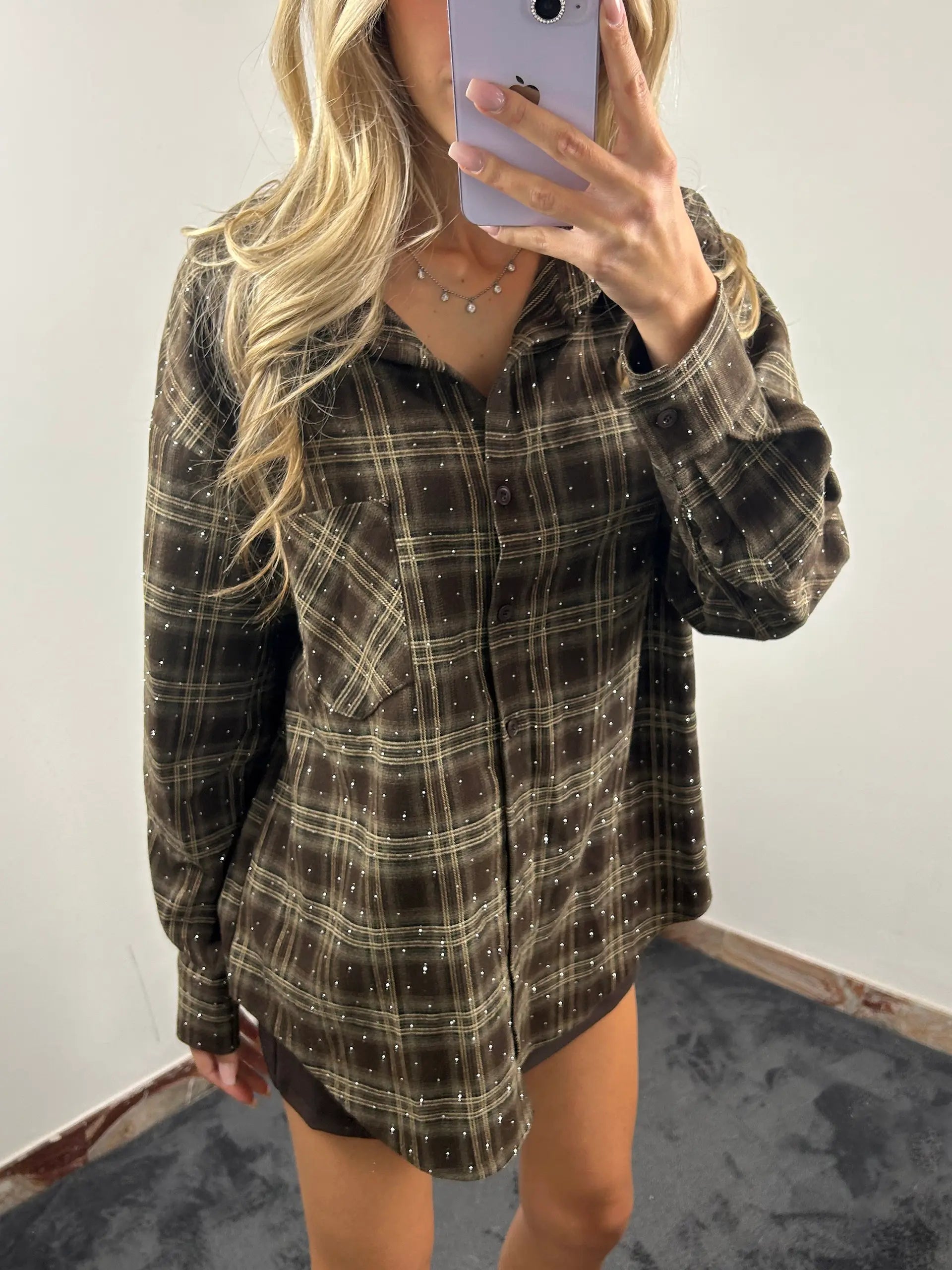 Camicia Tartan Shine